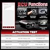 Thinkdiag OBD2 Scanner Bluetooth Full System Bidirectional Diagnostic Scan Tool OE Level Code Reader with ECU Function 15+ Reset Service FCA AutoAuth All Software 1 Year Update Fits for iOS & Android