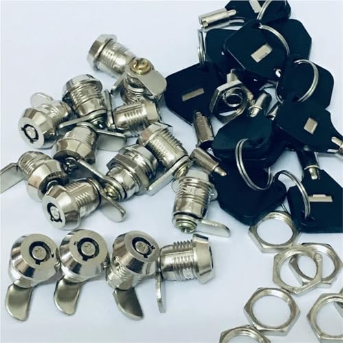 Cilindro de cerradura de leva tubular MS102 para puertas de armarios y buzones 5