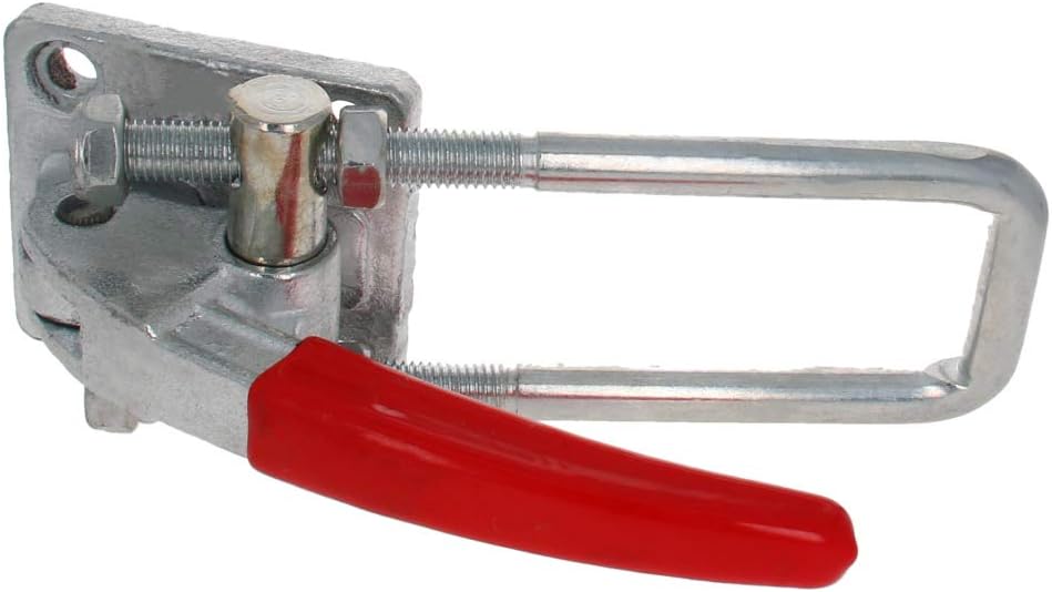 Utoolmart Adjustable Toggle Clamp, Pull Button Quick-Release U Self Lever Latch Type Toggle Clamp 1984 lbs Capacity, JY-40344 Pull Action Adjustable Latch