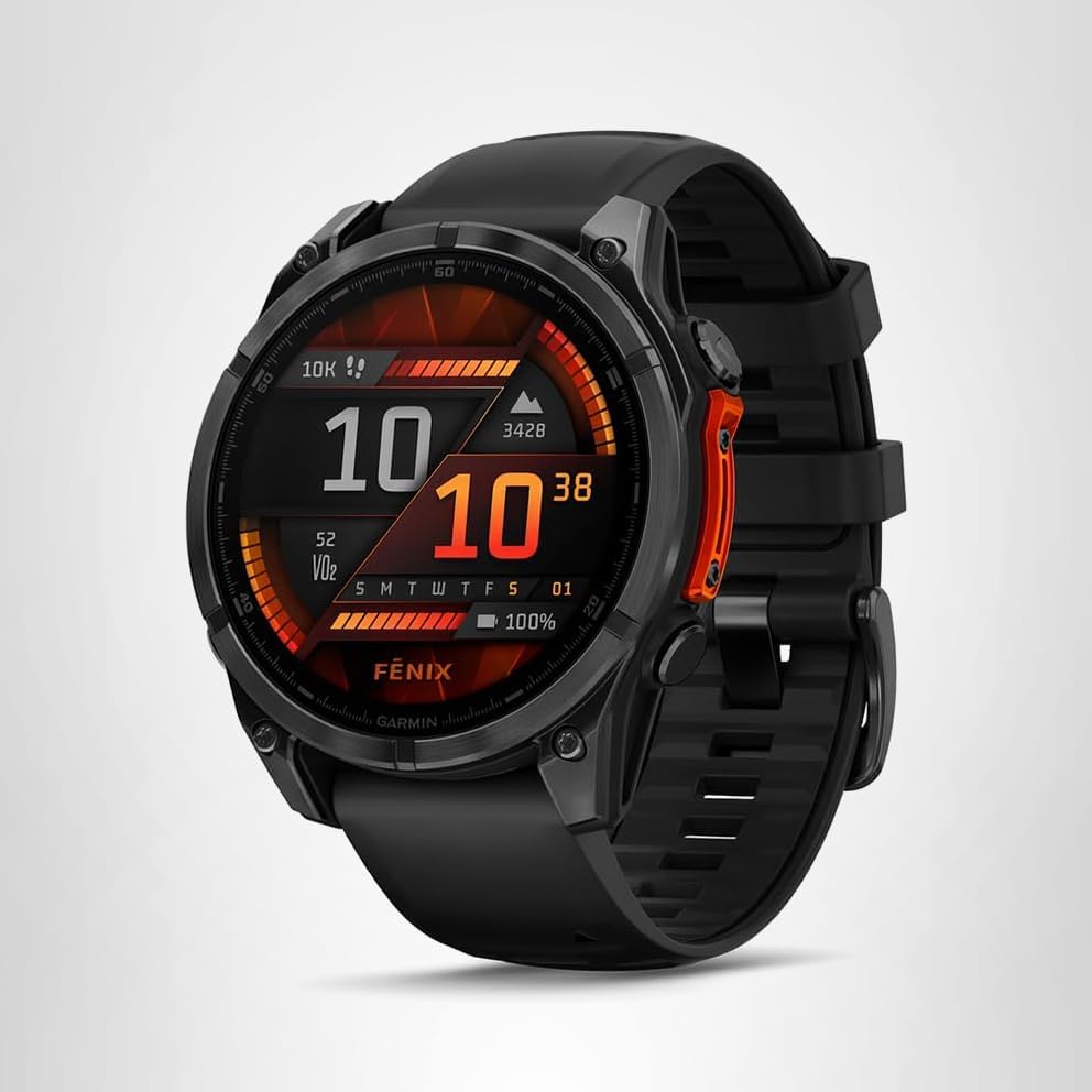 Garmin fēnix® 8, 47mm, Black — view 9
