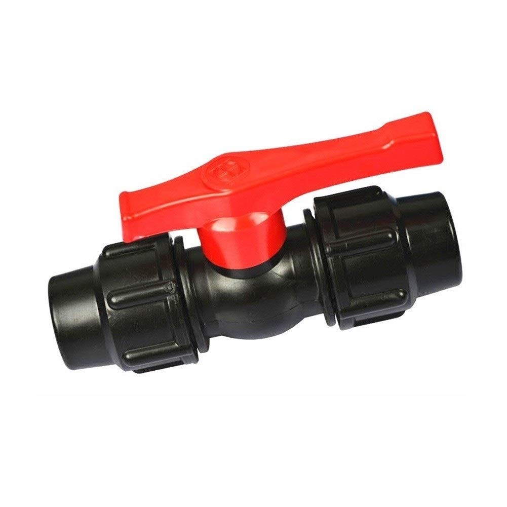 Clapet anti-retour vanne pour l'irrigation du jardin et raccordement de tube PE