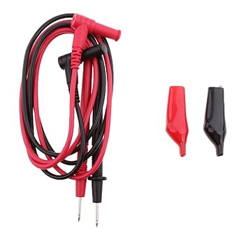 JAZZY PEARLS Digital Universal Multimeter Lead Test Probe Wire Voltage Meter Cable Pen