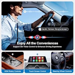 AI Box CarPlay, 3-in-1 Wireless CarPlay Adapter Android Auto OEM Wired Cars — photo 2 of 6