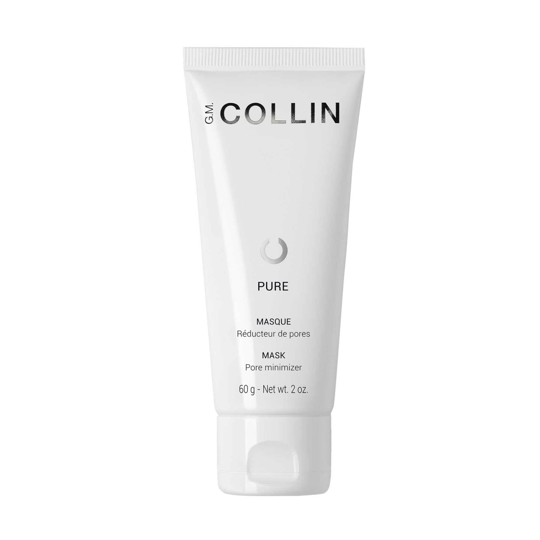 G.M. COLLIN Pure Mask | Purifying Clay Mask with Salicylic Acid for Oily Skin | Pore Minimizing & Redness Relief | Absorbs Oil & Visibly Refines Pores