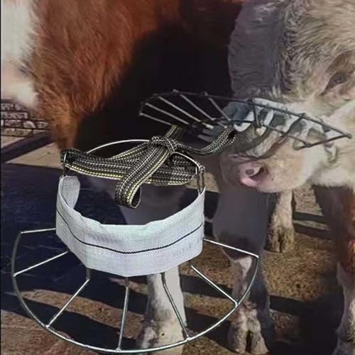 Adjustable Calf Weaner Device for Livestock Management, Farm Animal Weaner for Calf Cow Cattle Weaning Device