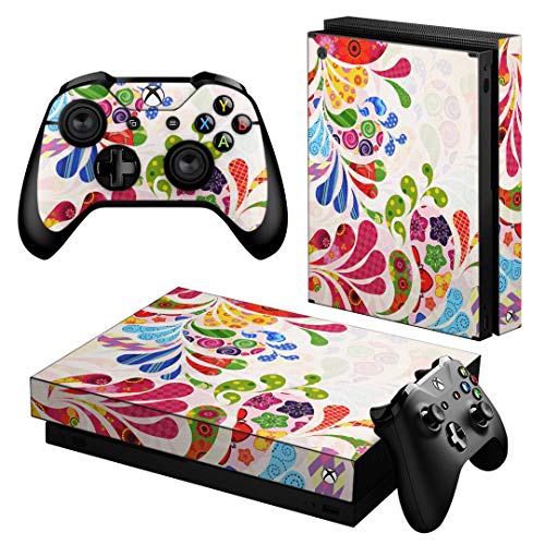 igsticker Xbox One X ��p �X�L���V�[�� ���ʁE�V�ʁE��ʁE�R���g���[���[ �S�ʃZ�b�g �G�b�N�X�{�b�N�X �V�[�� �ی� �t�B���� �X�e�b�J�[ 007726