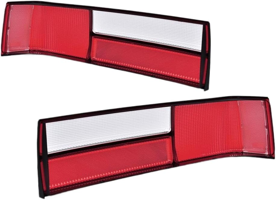 Taillights Lamp Lens Set Compatible With 1987 1993 Mustang Left And Right Side E7Zz 13450 A Fo2808106 Waterproof