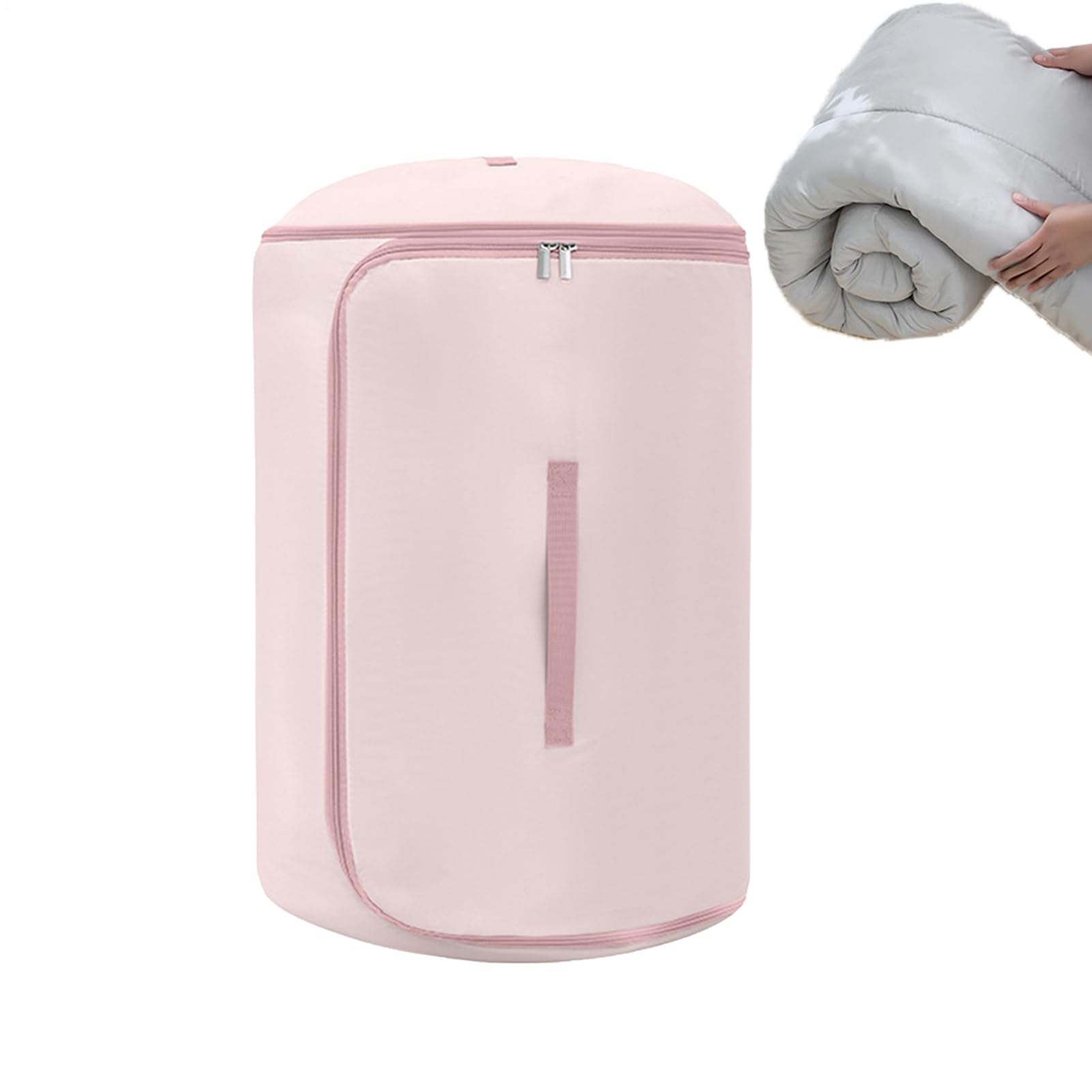 Bolsas de almacenamiento con bobinado autobloqueante y compresión cilíndrica de gran capacidad