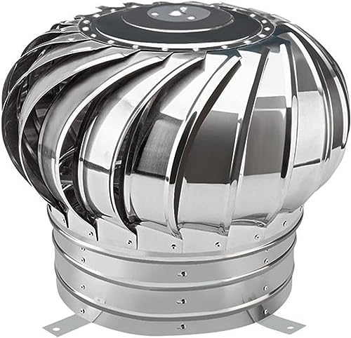 Chapeau de cheminée rotatif extracteur de fumée à turbine étanche en acier galvanisé