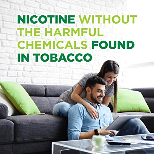 Image of Amazon Basic Care Coated Nicotine Polacrilex Gum 2 mg, Cool Mint Flavor, Stop Smoking Aid, Reduces Withdrawal Symptoms, 160 Count