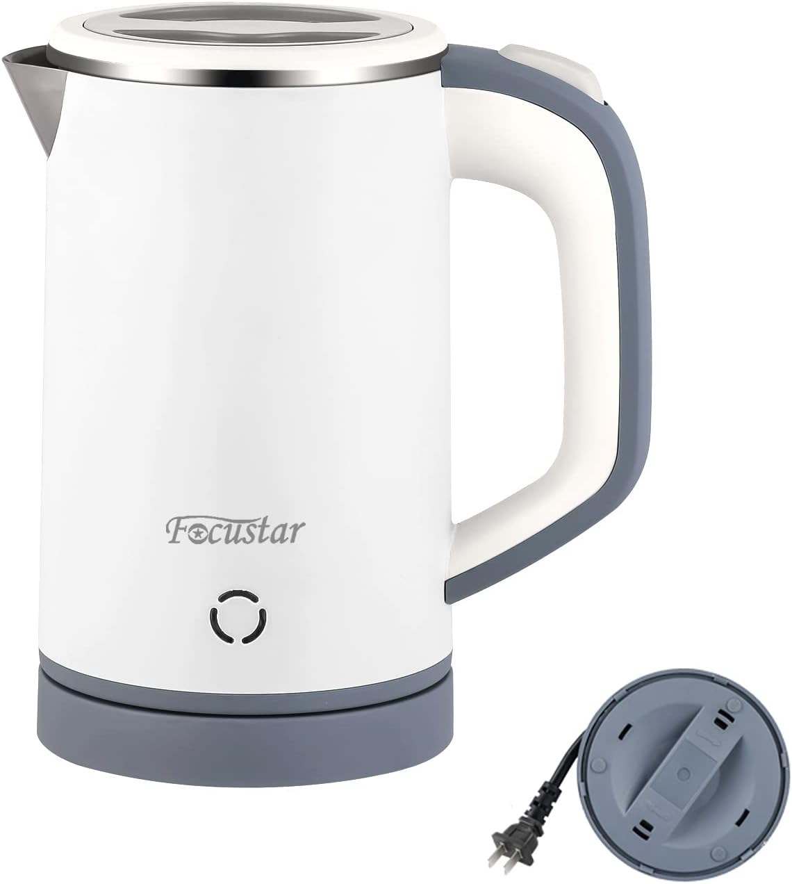 Focustar 電気ケトル 小型 0.