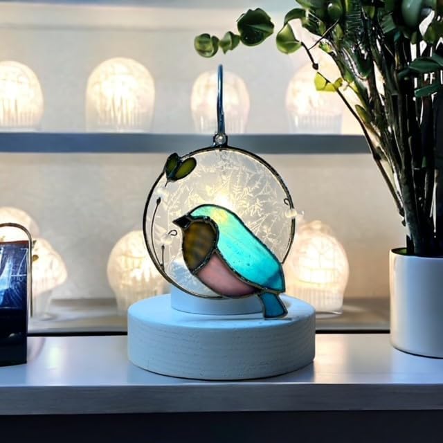 Glass Cover: Birds of A Feather/Spring Bird