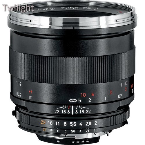 Zeiss Makro-Planar T 50mm f/2 ZF.2 Lens for Nikon F-Mount Cameras