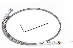 36&quot; Braided Throttle Cable Kit for Chevrolet LS1 Engine