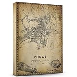 Ponce Map Poster, Puerto Rico Map Art Poster, Canvas, Ponce Map City vintage Poster, Street Map Artwork Poster, Ponce Map Canvas - 89AZ314