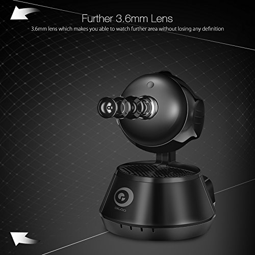 Digoo DG-M1X HD 960P IP Camera with 3.6mm lens highlighted