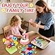 nicknack Bastelset Kinder ab 4 5 6 Jahre, Basteln Mädchen 7 8 9 10 Jahre, DIY Stoff Blumensträuße Spielzeug Handwerk Kits Geburtstags Geschenk für Kinder Mädchen