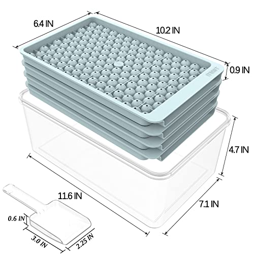 Mini bandejas para hielo 4 piezas miniatura 6