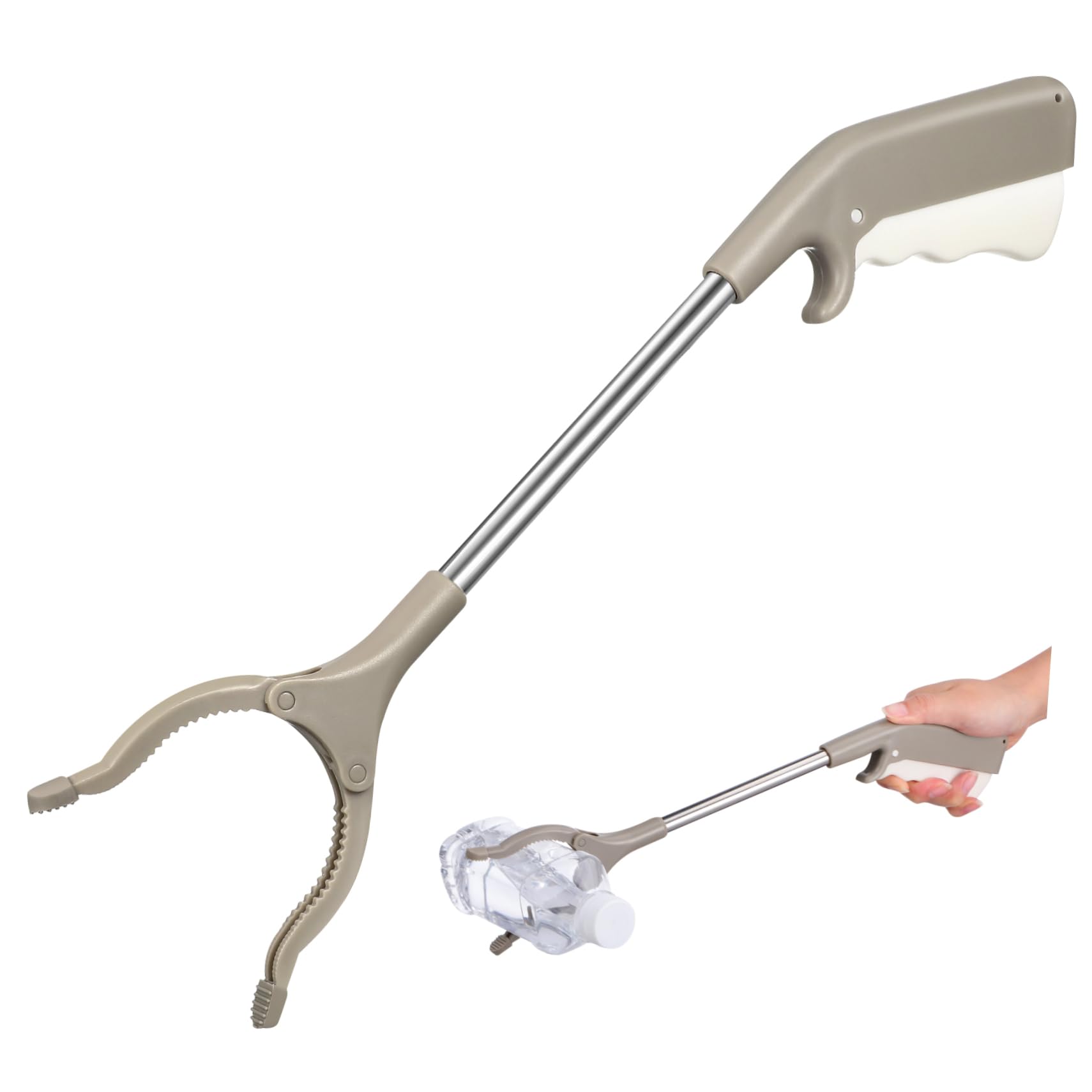 NAMOARLY Garbage Cramp Iron Sanitory Clamp 1pc Trash Clamp 40cm Rubbish Pick up Clip Strong Abs Easy Operation