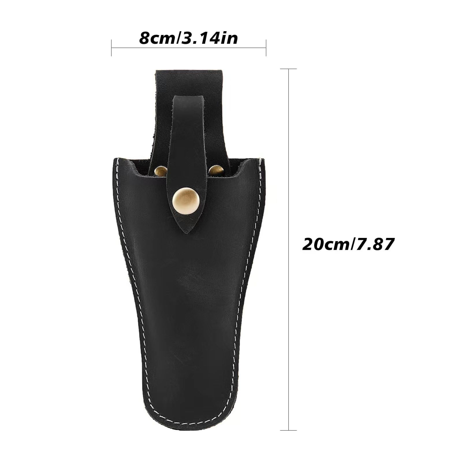 Supporto per cintura per cintura, custodia in pelle resistente, per attrezzi da giardinaggio, per potatura, pinze, cesoie, forbici o coltelli, strumenti regalo per uomini, papà, marito, fidanzato, lui