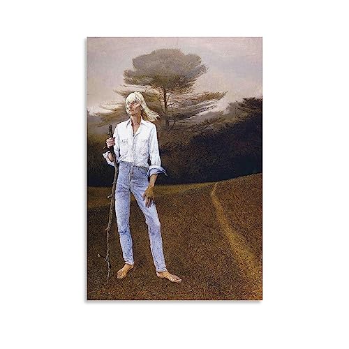 Poster balai de sorcière d'Andrew Wyeth art sur toile 60x90cm
