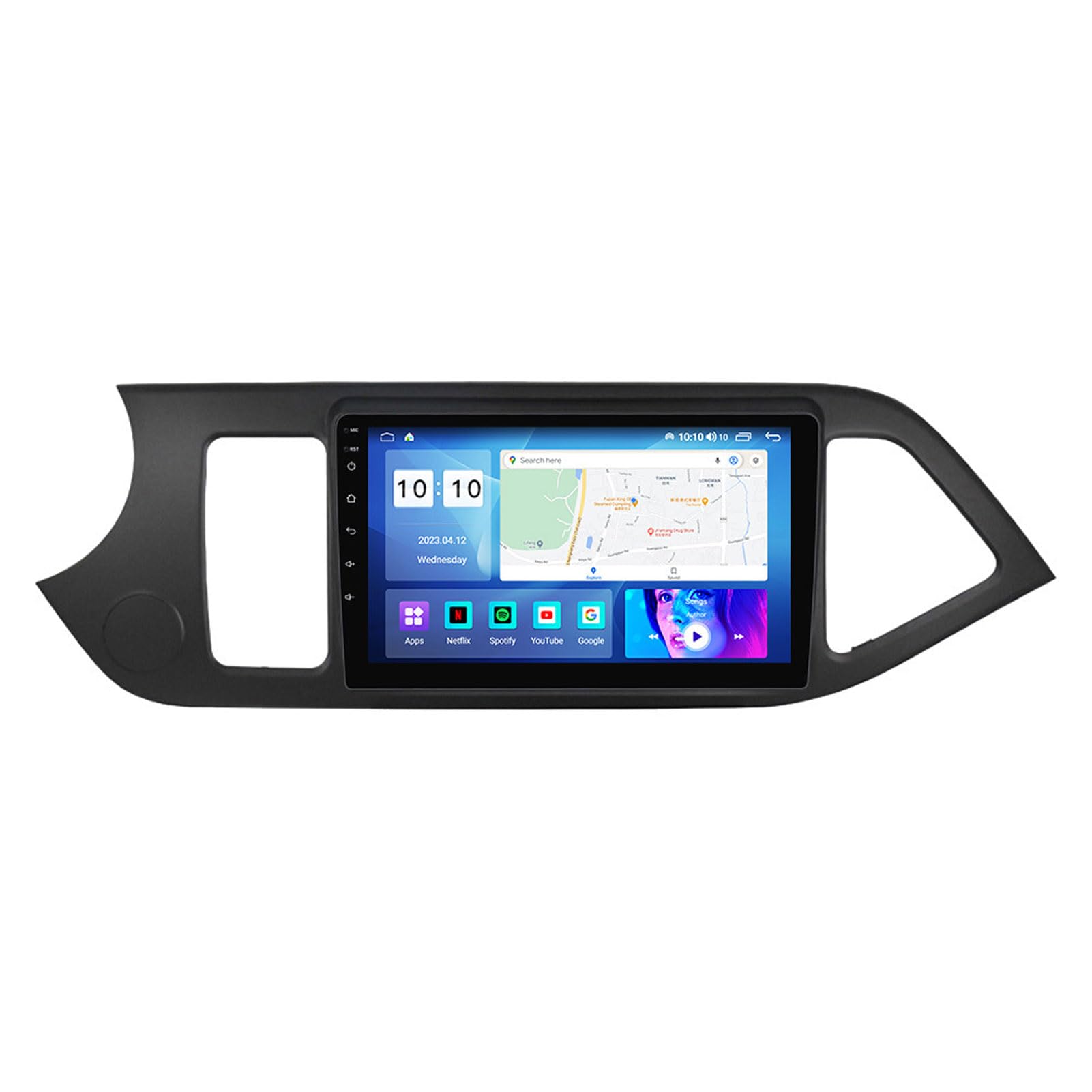 Autoradio Android 12 CarPlay et Android Auto écran 9" pour KIA Morning