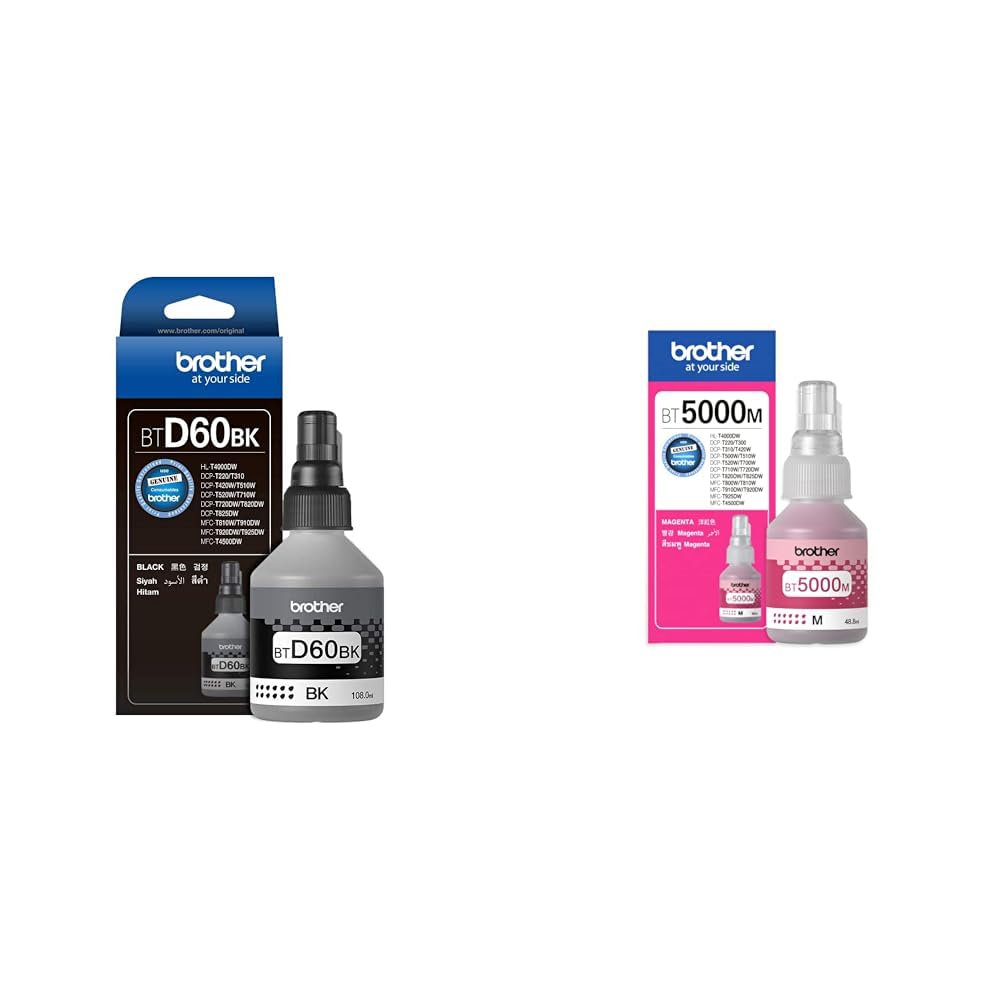Brother BT-D60BK Ink Bottle (Black) (B0896BYGD2) Amazon Price History, Amazon Price Tracker