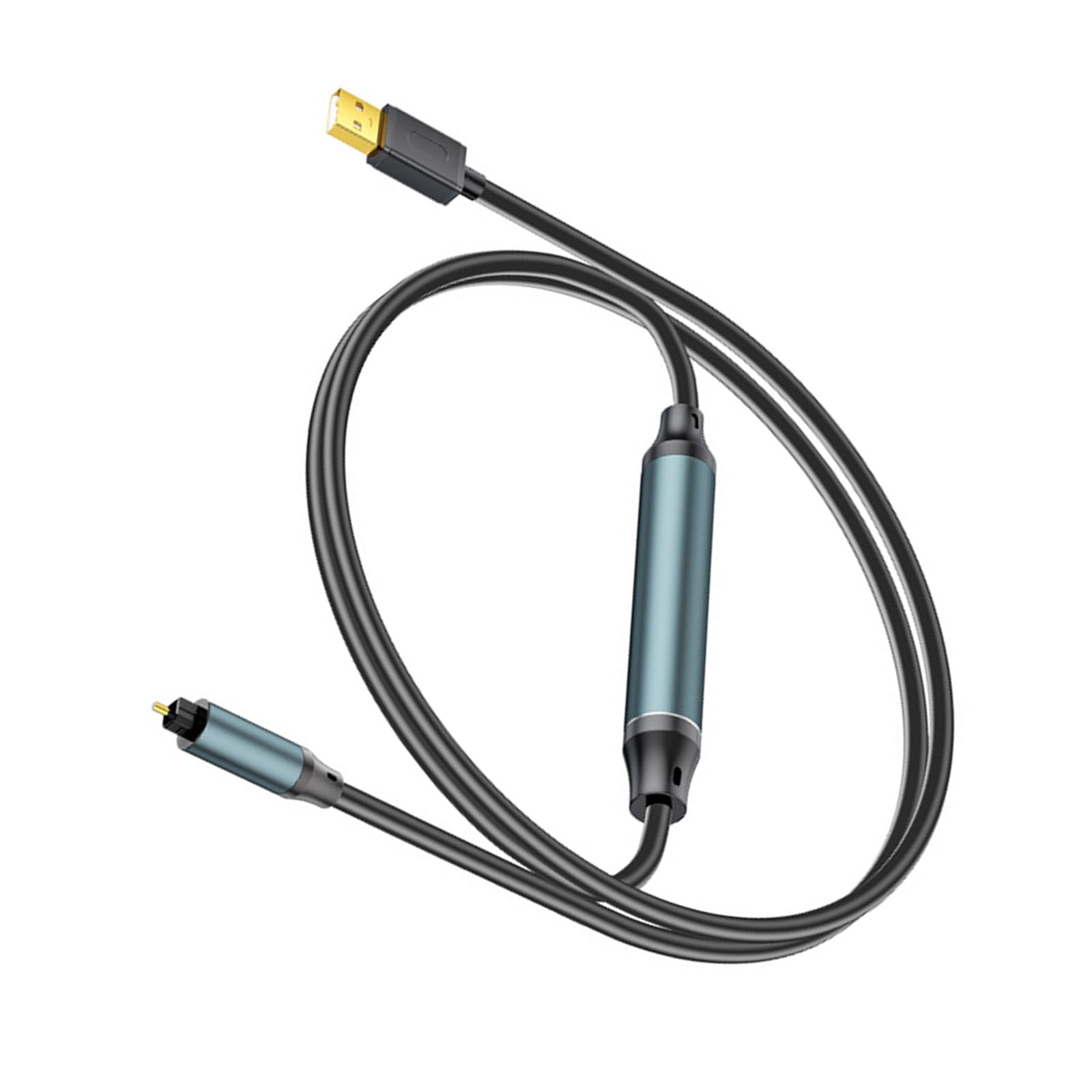 Boîtier de conversion 24 bits USB vers SPDIF optique avec traitement audio haute résolution - 7