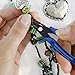 KAIHAOWIN Micro Wire Cutters with Spring, 5 Pack, 5 inch Precision Mini Flush Cutters Bulk, Nippers, Flush Cutting Pliers, Wire Snips, Small Side Cutters for Electronics Crafts Jewelry-Blue