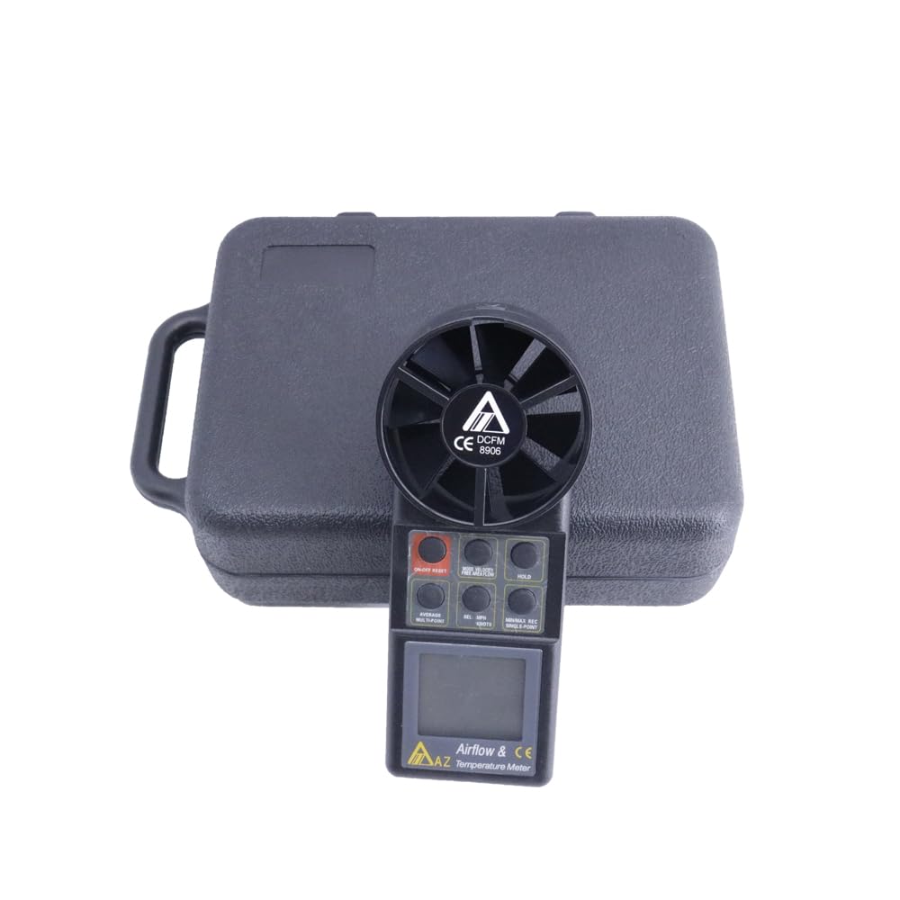 AZ8906 - Anemómetro digital medidor de temperatura del aire 0,4 ~ 30 m/s