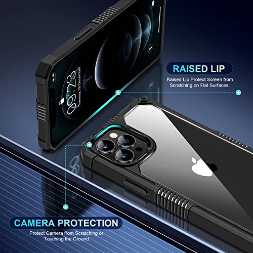Coque iPhone 12 Pro antichoc militaire pour préserver l'objectif - 4