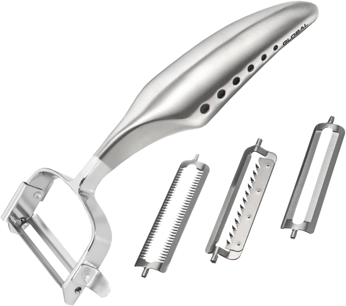GS-94 3-Way Vegetable Peeler with 4 blades