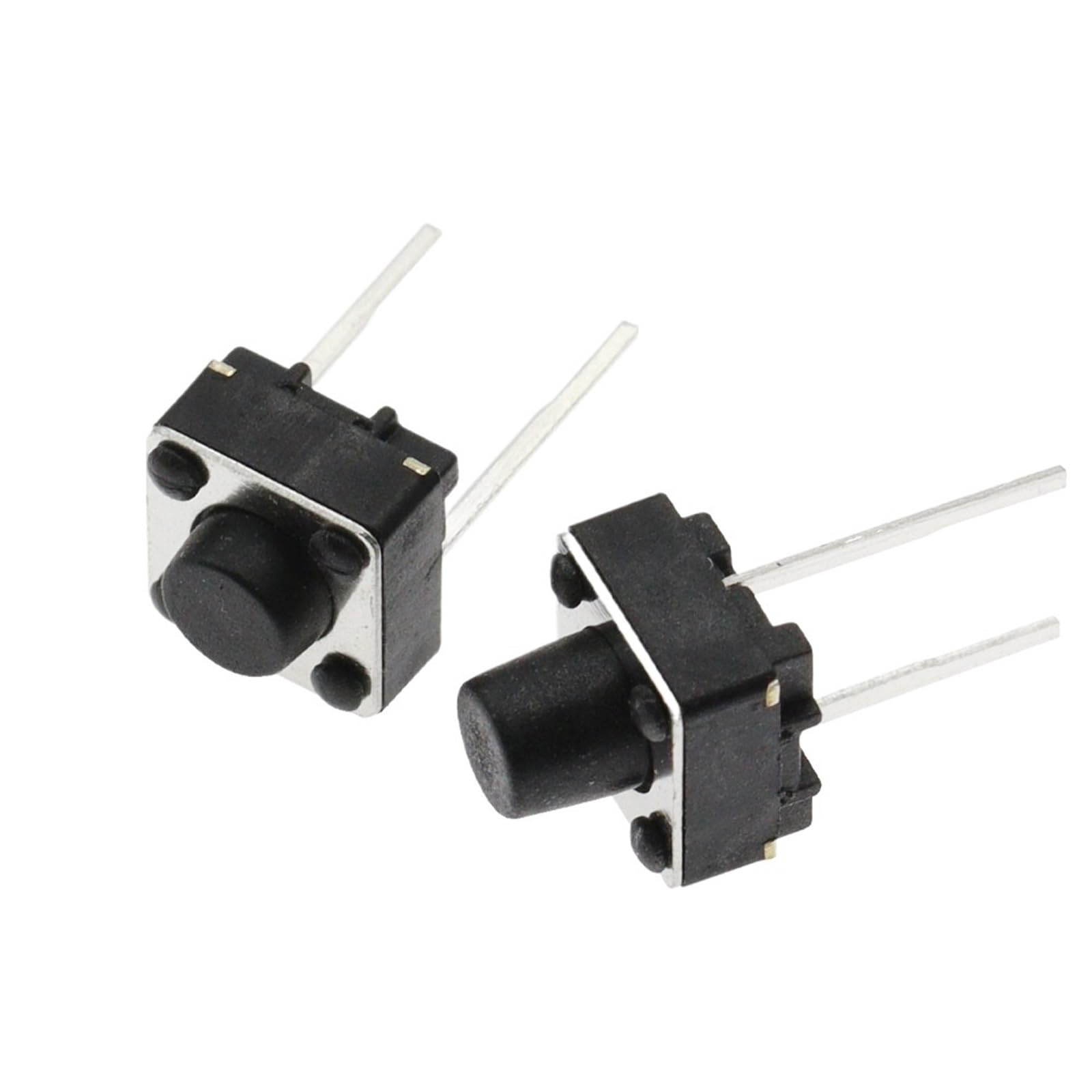 Interruptor de botón táctil 12V cobre 2PIN DIP2 SMD Micro interruptor 6X6X5 4,3 5 5,5 6 7 8 9 10 11 12 13 15MM(6X6X11MM)