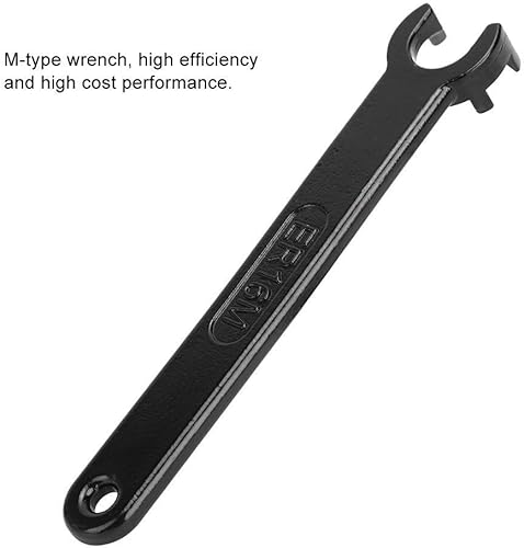 Miniatura 3 de ER - Llave tipo M, llave de tuerca de sujeción tipo M de acero de alto carbono, llave de boquilla CNC para extensión de árbol, varilla de extensión