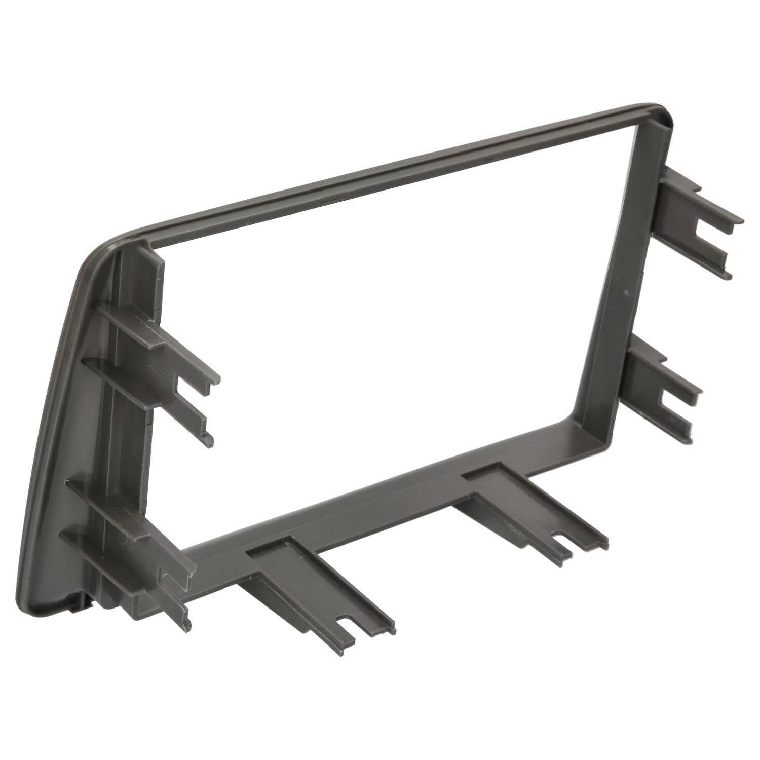 Audioproject A408 - Mascherina autoradio 2-DIN Compatibile con Fiat Panda (169) 2003-2012 Cornice autoradio Mascherina Telaio Adattatore Grigio/Nero