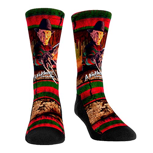 Rock Em Nightmare On Elm Street Freddy Krueger Socks (Large/X-Large Freddy Krueger - Showtime)