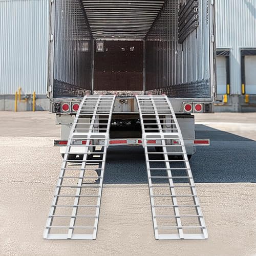 Rampas plegables de aluminio para motos y vehículos 89 x 11 pulg miniatura 6