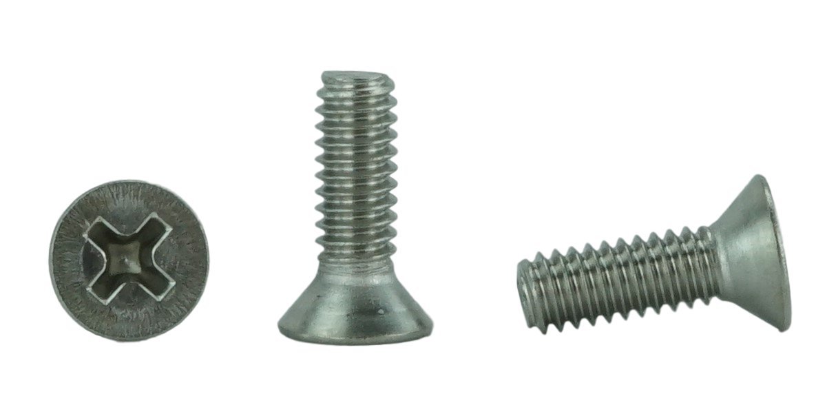 Stainless 8-32 x 1-1/2" (1/2" to 2" Lengths Available) Flat Head Machine Screws, Full Thread, Phillips Drive, Stainless Steel 18-8, Machine Thread (8-32 x 1-1/2")