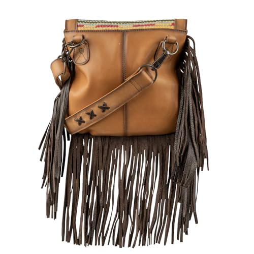 STS Ranchwear Chaynee Valley Serape Collection Saddlebag – Leather Western Style Crossbody Bag (33826), Multi3