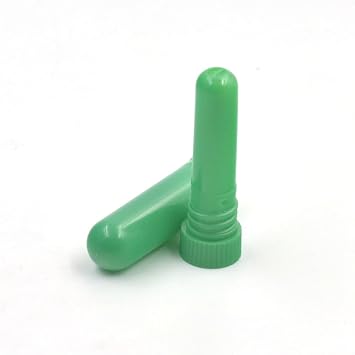 20 Sets Nasal Inhaler Tubes Diffuser Blank for Essential Oil Aromatherapy Color Choice