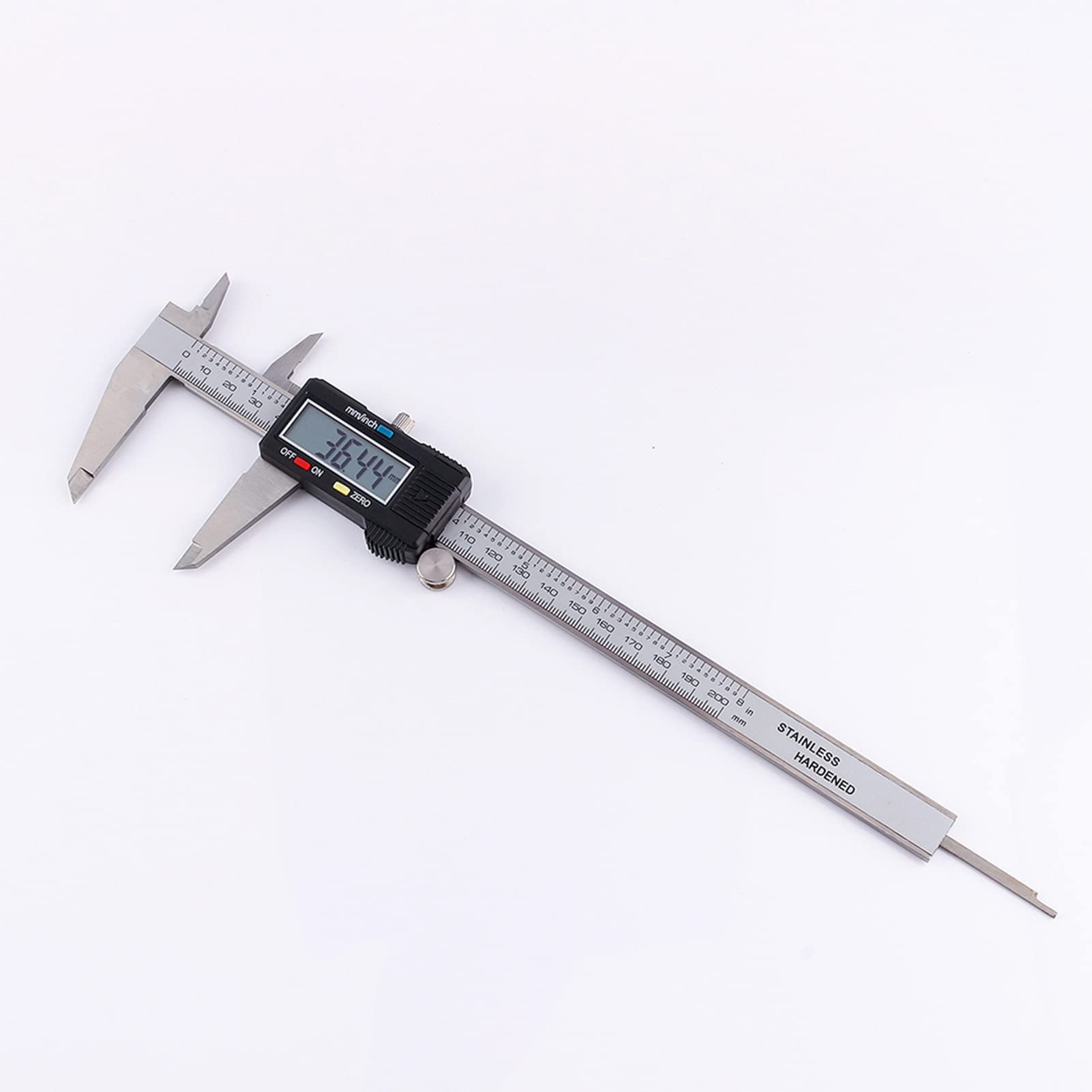 Calibrador Digital de 0-200 Mm con Pantalla LCD: Herramienta de Medición de Precisión para Proyectos de Carpintería, Metalurgia y Bricolaje