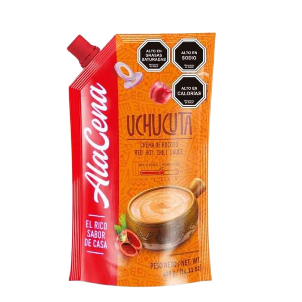Alacena Crema de Rocoto Uchucuta, Salsa Picante, 400 g