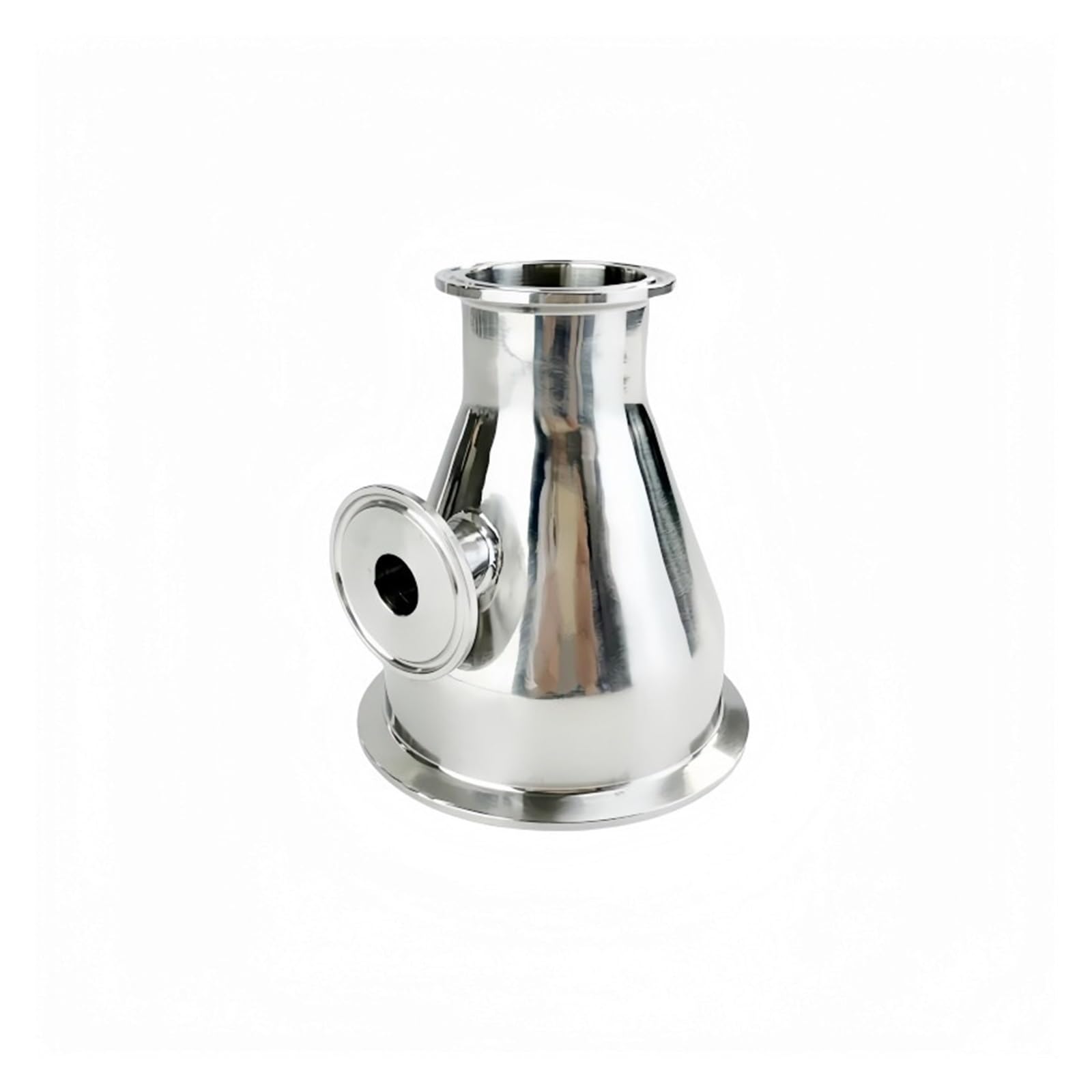 Hkvtvcypya 3Inchx4inch 2"*4"/3"*4" Tri-Clamp Reducer With 19Mm Od50.5mm Thermometer