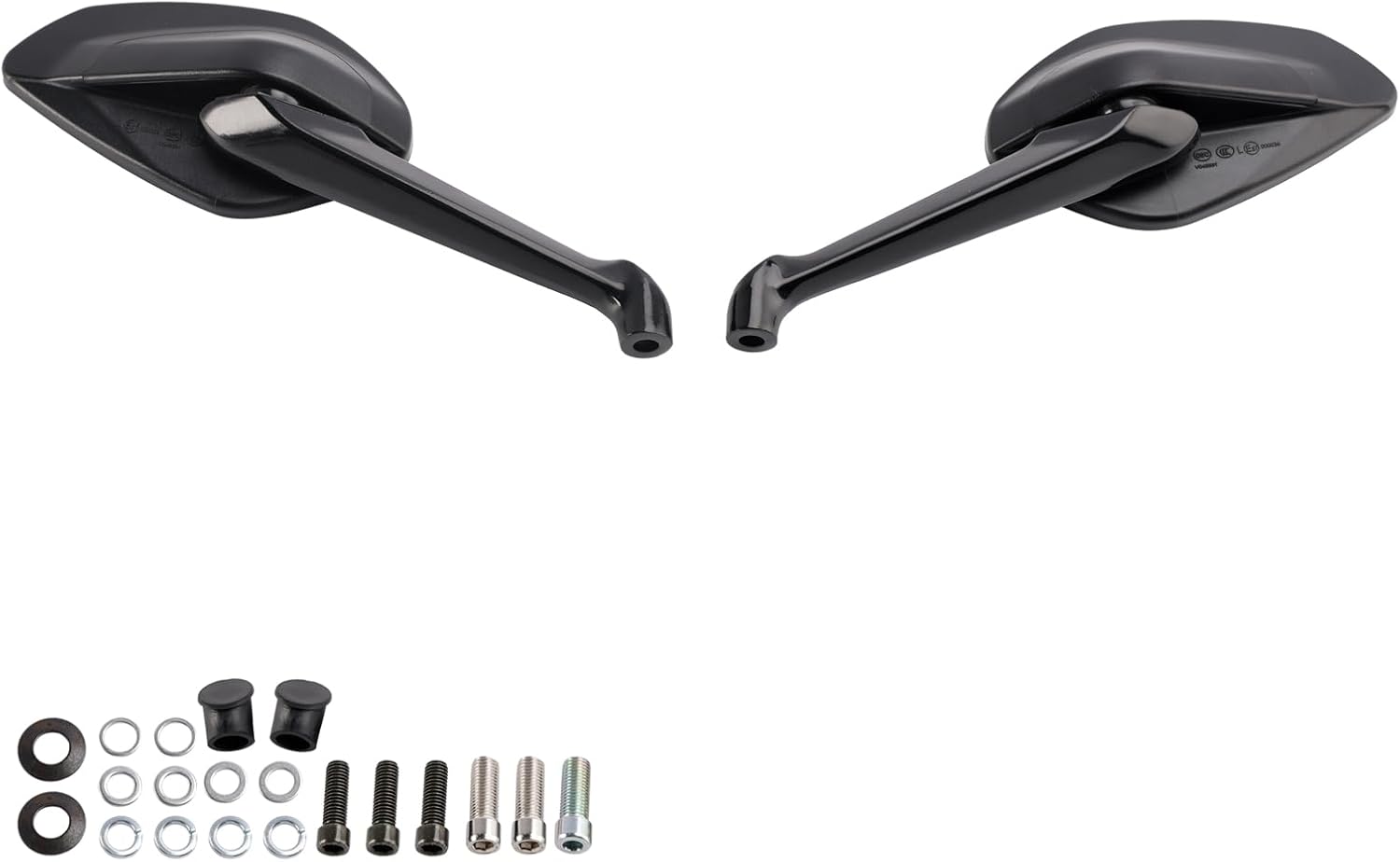 Artudatech Mirror Set Left & Right For Ducati Streetfighter V2 V4 Monster 797 821 937 1200 for Ducati Streetfighter V4 USA 2020-2024 for Monster USA 2021-2024