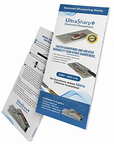 Ultra Sharp Diamond Sharpening Stone Set - Fine/Extra Fine - 8 X 3 #TOP5