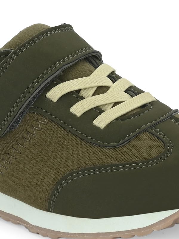 Image of Tuskey Velcro Jogger Shoes for Kids Anti Skid Velcro Closure Sports Shoes for Boys and Girls