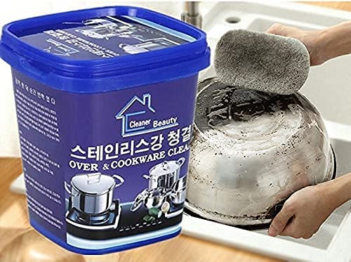 Kazenzo Oven & Cookware Cleaner Stainless Steel Cleaning Paste Remove Stains from Pots Pans Multi-Purpose Cleaner & Polish Removes Household Clean Universal Cleaning Paste for Removing Rust (B09K3PLPNC) Amazon Price History, Amazon Price Tracker