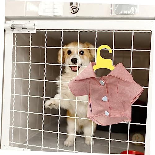 Milisten 10stücke Haustier Kleiderbügel Stabiler Und Praktischer Hänger Für Hundekleidung Kleine Trocknungsständer Für Katzen Und Hundefashion Platzsparend Und Leicht Zu