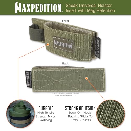 Image of Maxpedition Gear Sneak Universal Holster Insert with Mag Retention