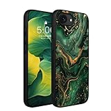 YOVIAKK for iPhone 16e Case 2025,[Glow in The Dark][Compatible with Magsafe] Slim Fit Shockproof Camera Protection Rugged Hard PC+Soft TPU Aesthetic Phone Case for Apple iPhone 16e 6.1 inch,Green